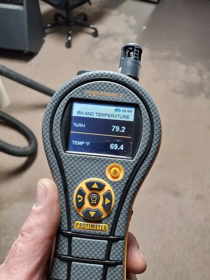 Moisture meter humidity assessment for Fire & Smoke Damage Restoration in Fargo
